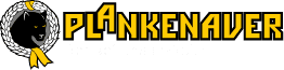 Firmenlogo von Plankenauer – stilisiertes Reifenmotiv mit Schriftzug.